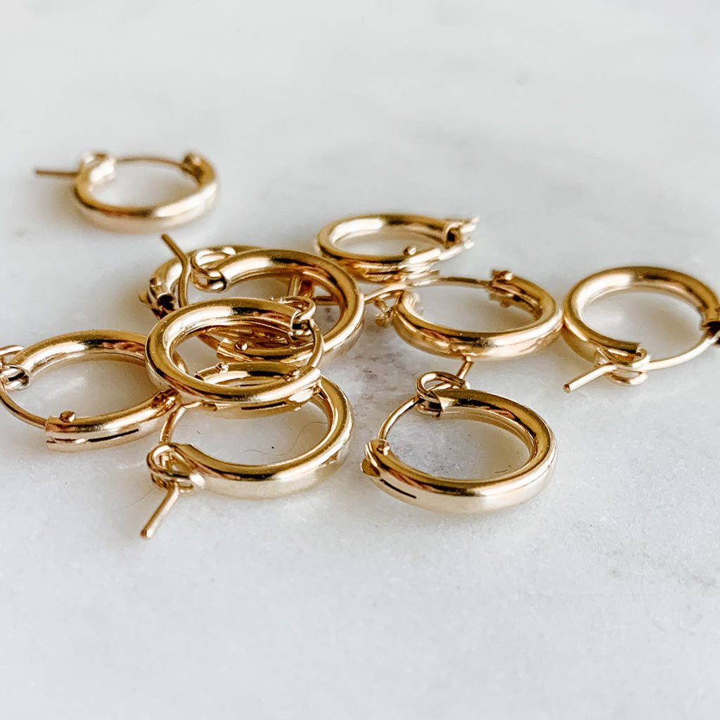 Bold Hoop Earrings - Adorned by Ruth
