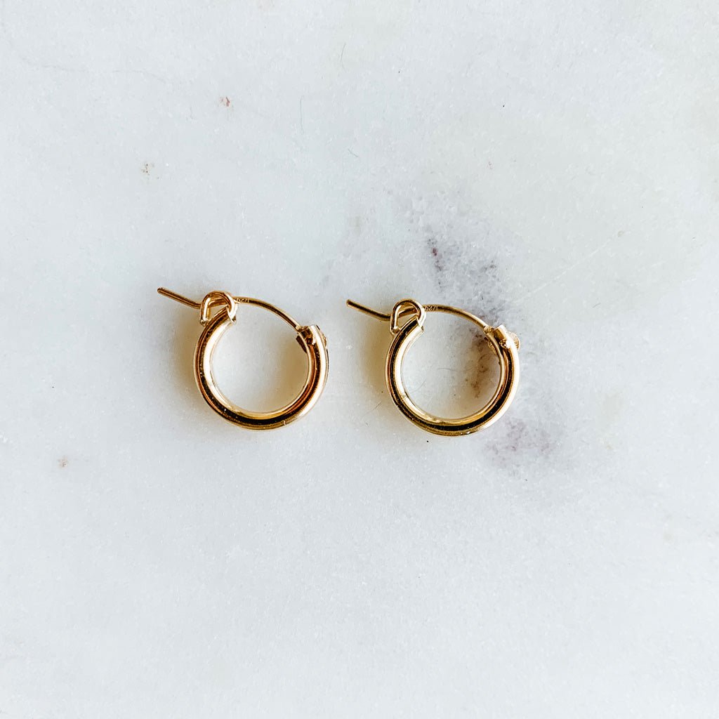 Bold Hoop Earrings - Adorned by Ruth