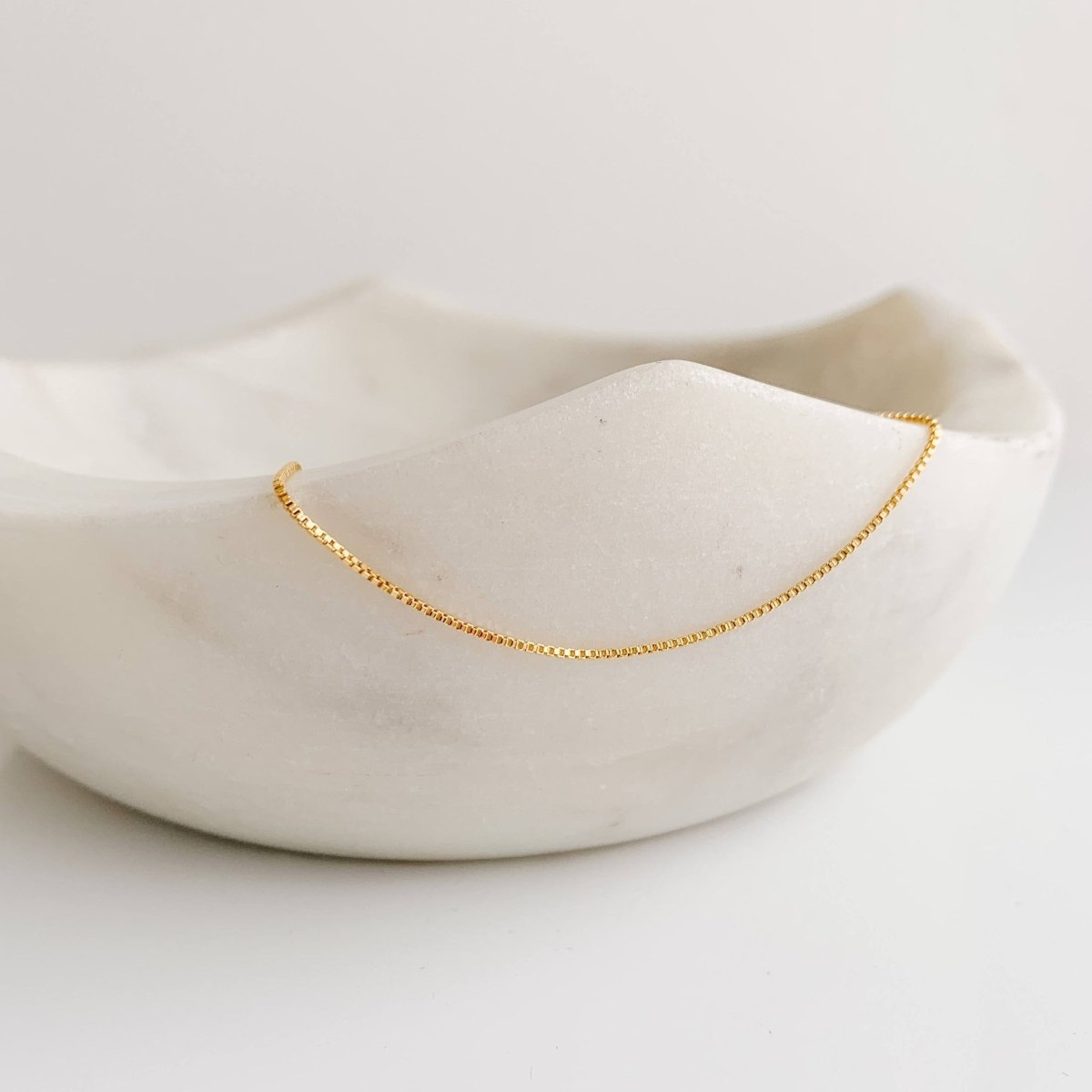 Box Chain Necklace - Adorned by Ruth