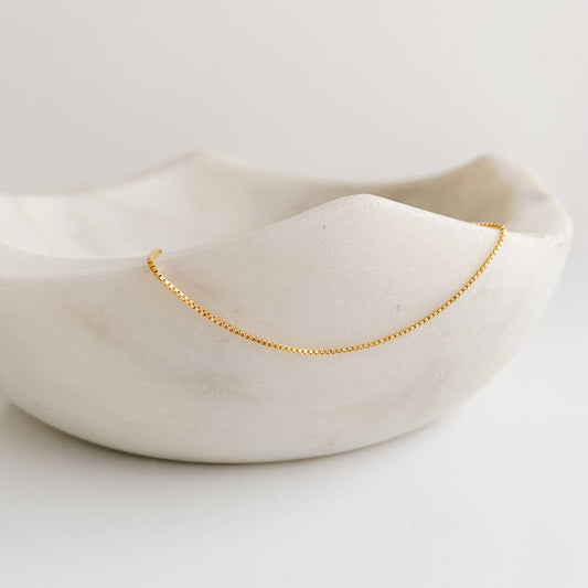 Box Chain Necklace - Adorned by Ruth