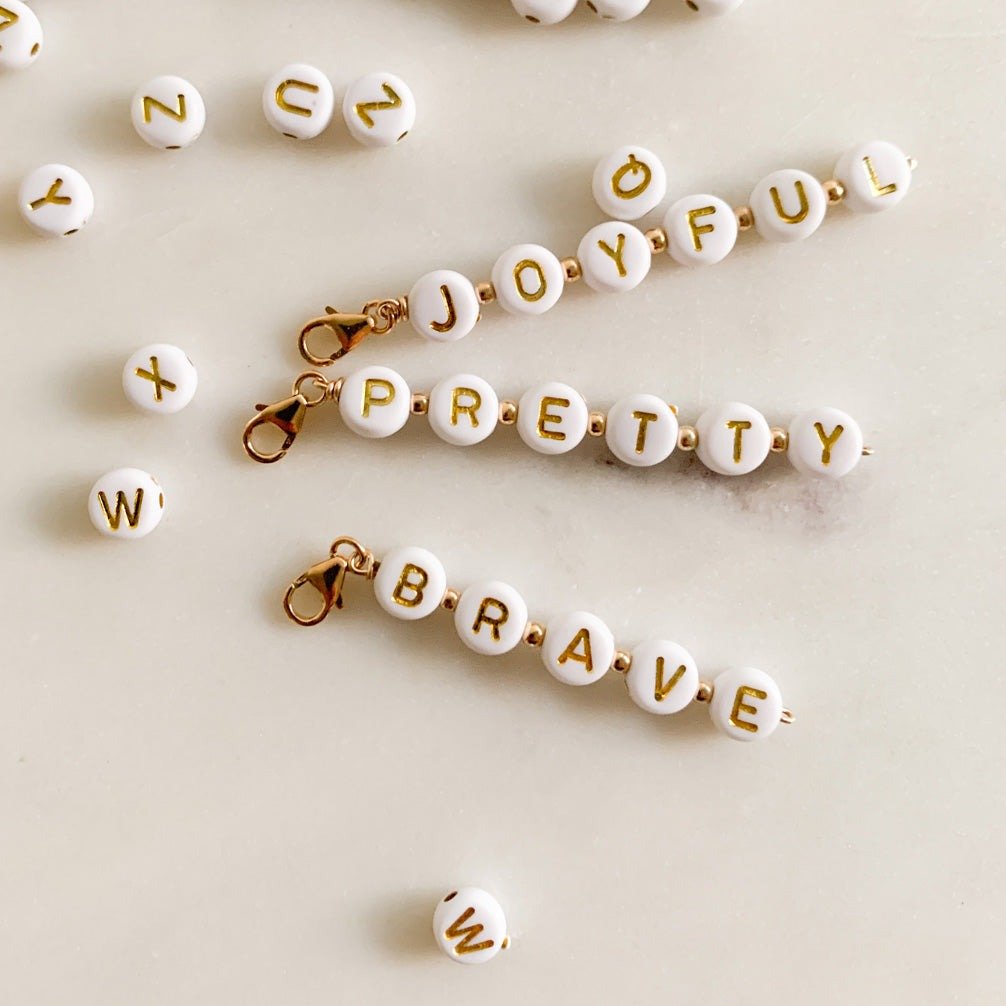 Custom Word Pendant Necklace - Adorned by Ruth