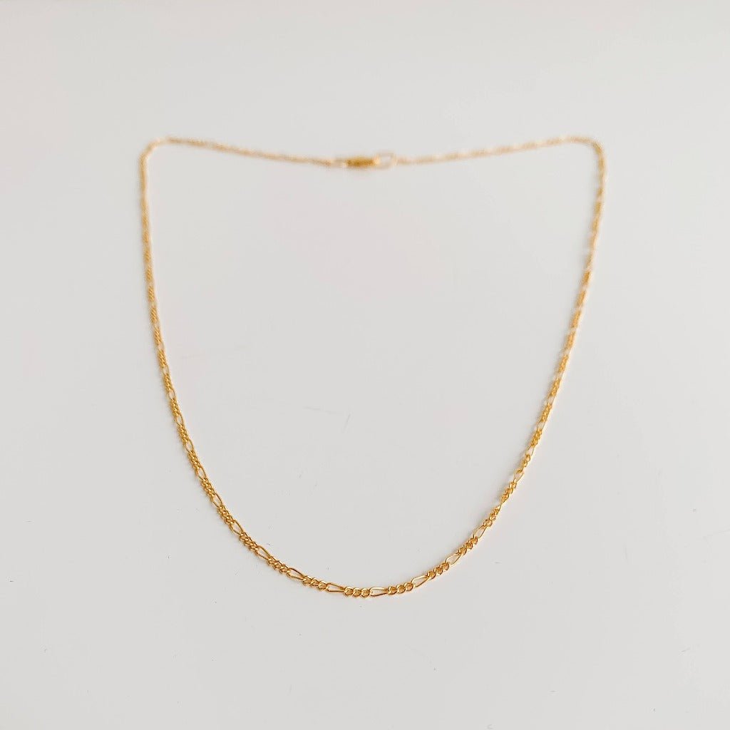 Figaro Link Chain Necklace - Adorned by Ruth