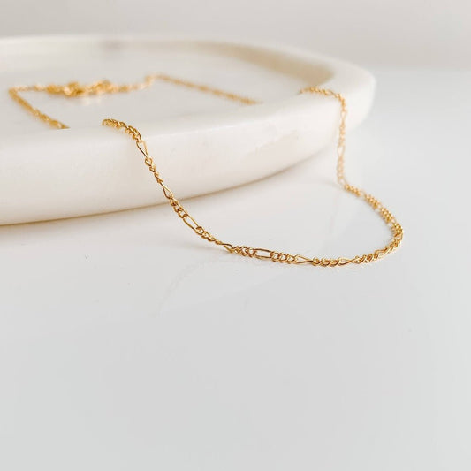 Figaro Link Chain Necklace - Adorned by Ruth