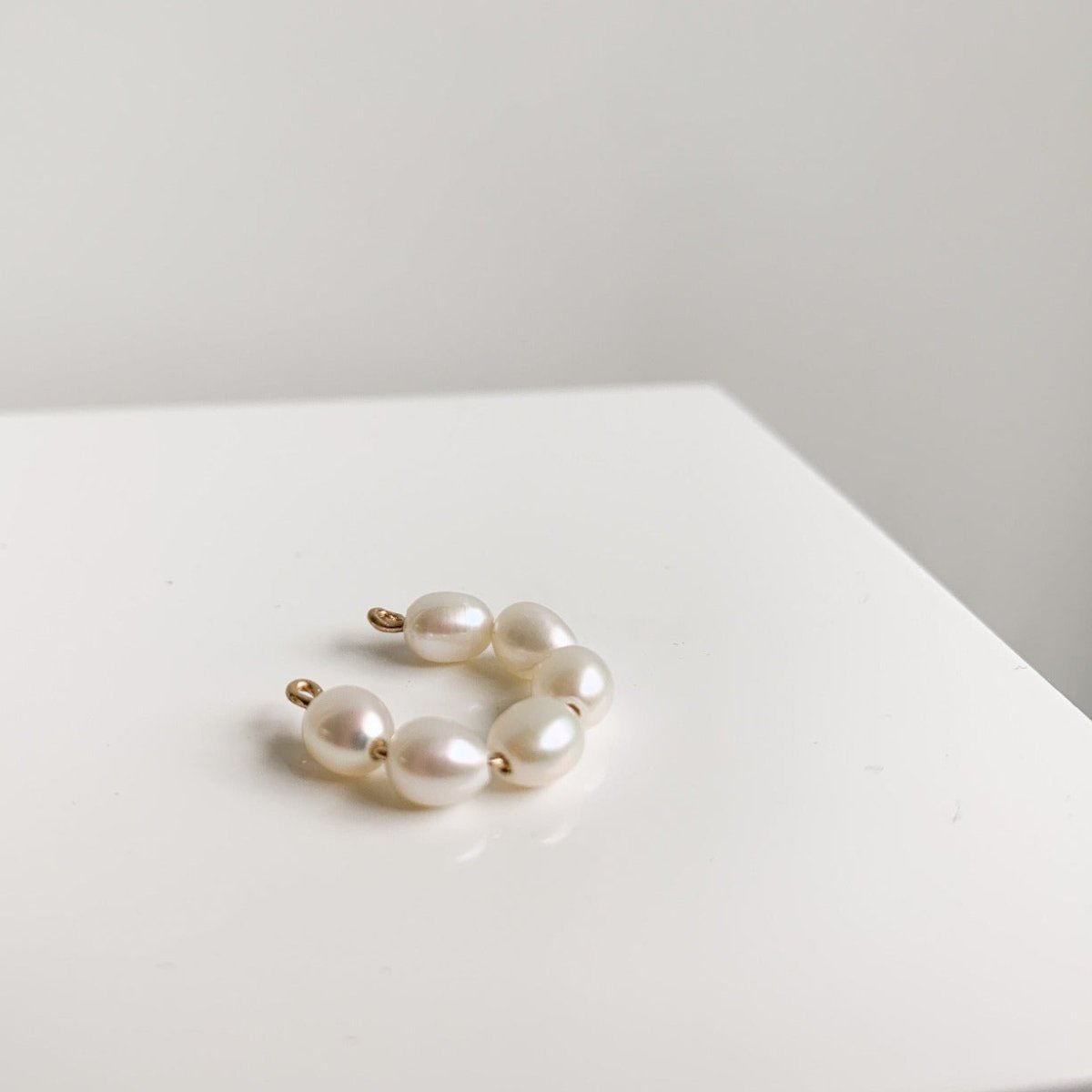 Freshwater Pearl Ear Cuff - Maeve - Adorned by Ruth