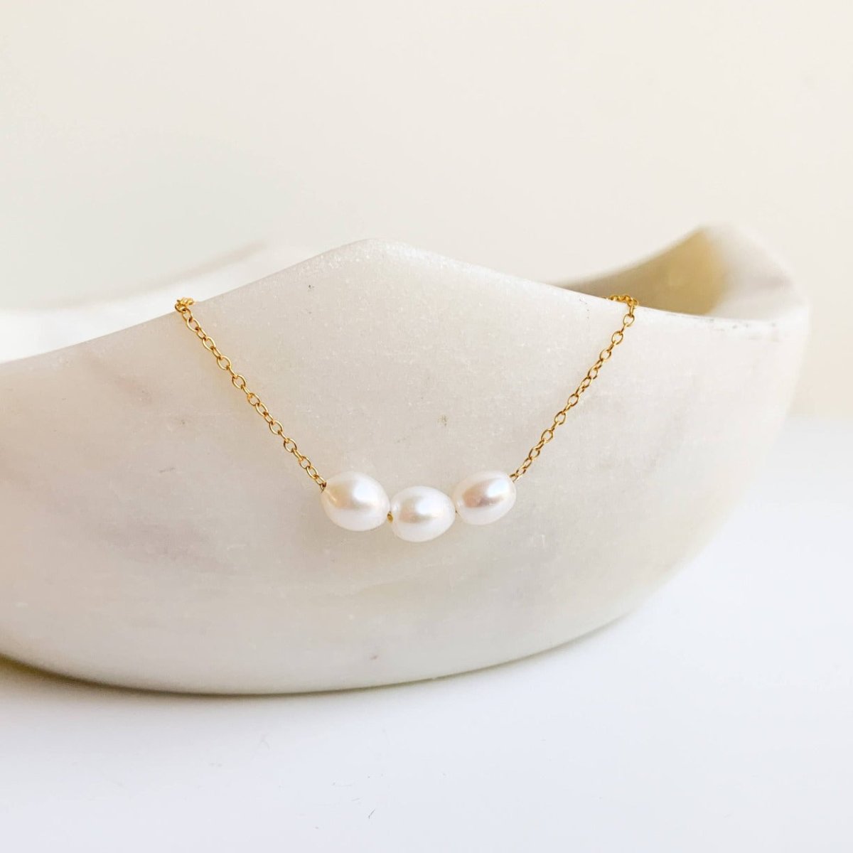 Freshwater Pearl Slider Bracelet - Adorned by Ruth