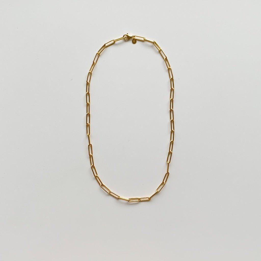 Link Chain Necklace - Gold Vermeil - Adorned by Ruth