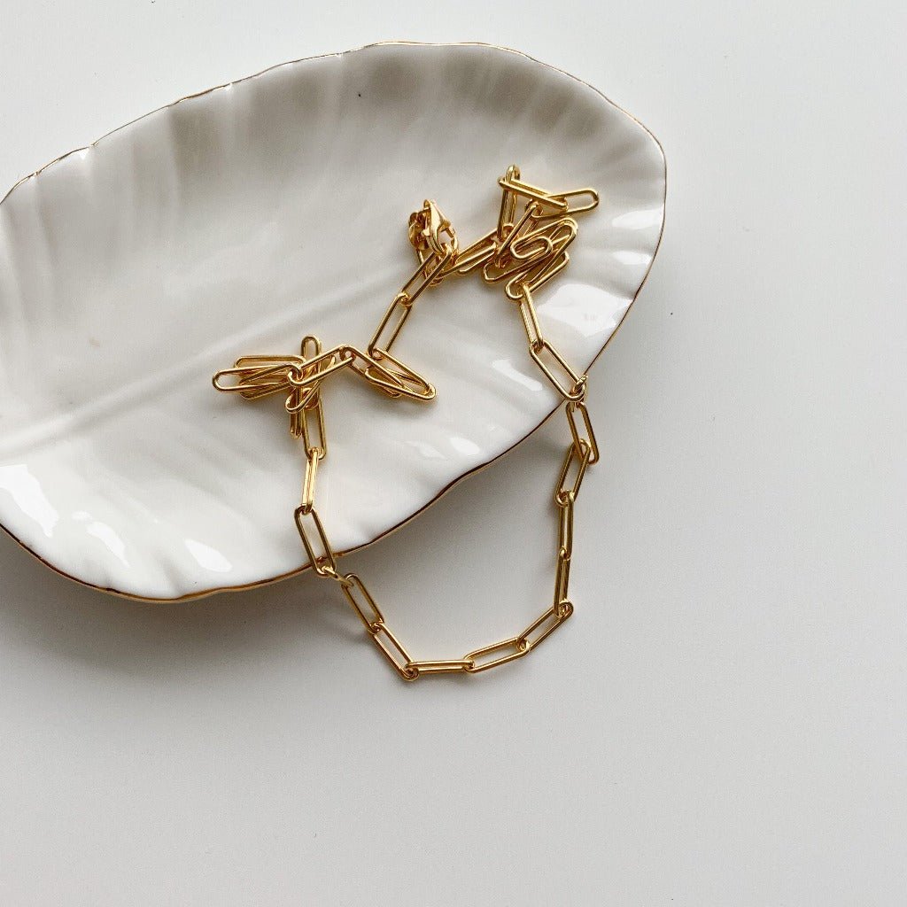 Link Chain Necklace - Gold Vermeil - Adorned by Ruth