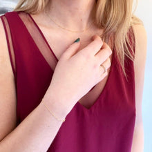 Load image into Gallery viewer, 10k Gold Satellite Chain Bracelet - Adorned by Ruth
