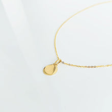 Load image into Gallery viewer, 10K Yellow Gold Small Charm Disc Necklace - Adorned by Ruth
