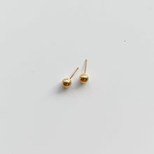 Load image into Gallery viewer, Ball Stud Earrings - 10K Solid Gold - Adorned by Ruth
