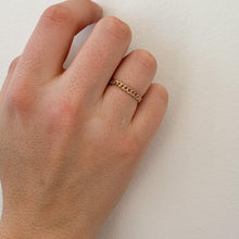 Load image into Gallery viewer, Bold Curb Chain Ring - 14k Gold Filled - Adorned by Ruth
