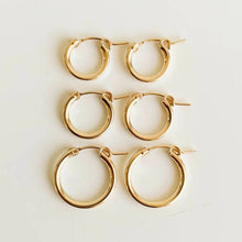 Load image into Gallery viewer, Bold Hoop Earrings - Adorned by Ruth
