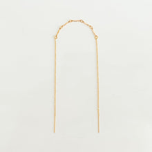 Load image into Gallery viewer, Chain Threader Earring - Adorned by Ruth
