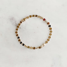 Load image into Gallery viewer, Circle Disc Chain Bracelet - Stevie - Adorned by Ruth
