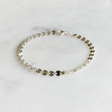 Load image into Gallery viewer, Circle Disc Chain Bracelet - Stevie - Adorned by Ruth
