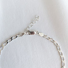 Load image into Gallery viewer, Curb Chain Anklet - Sterling Silver - Adorned by Ruth
