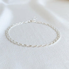 Load image into Gallery viewer, Curb Chain Anklet - Sterling Silver - Adorned by Ruth
