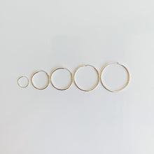 Load image into Gallery viewer, Endless Sleeper Hoop Earrings - Adorned by Ruth
