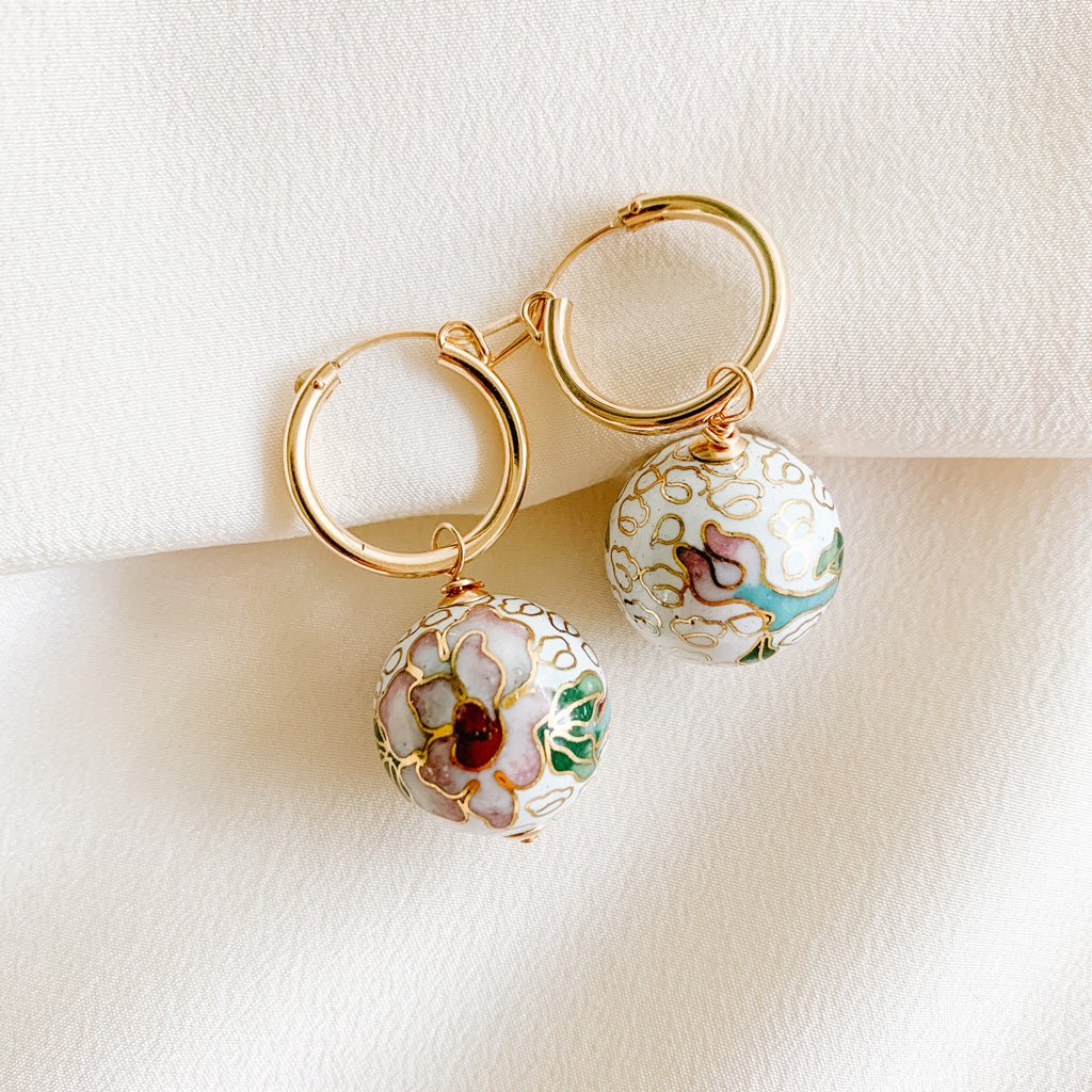 Cloisonne 2024 Drop Earrings