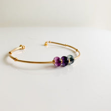 Load image into Gallery viewer, Gold Fluorite Beaded Bracelet - Adorned by Ruth
