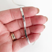 Load image into Gallery viewer, Herringbone Chain Necklace - Sterling Silver - Adorned by Ruth

