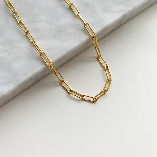 Link Chain Necklace - Gold Vermeil - Adorned by Ruth