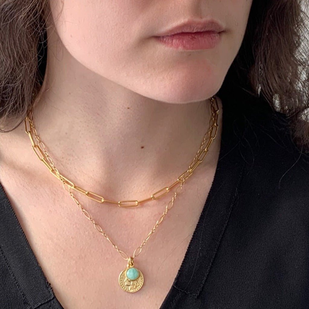 Link Chain Necklace - Gold Vermeil - Adorned by Ruth