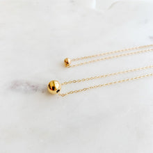 Load image into Gallery viewer, Single Ball Pendant Necklace - Adorned by Ruth
