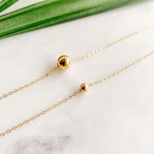 Load image into Gallery viewer, Single Ball Pendant Necklace - Adorned by Ruth
