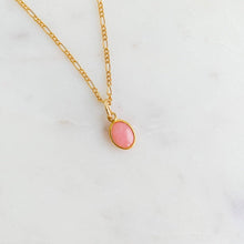 Load image into Gallery viewer, Single Bezel Gemstone Pendant Charm - Blue Topaz - Adorned by Ruth
