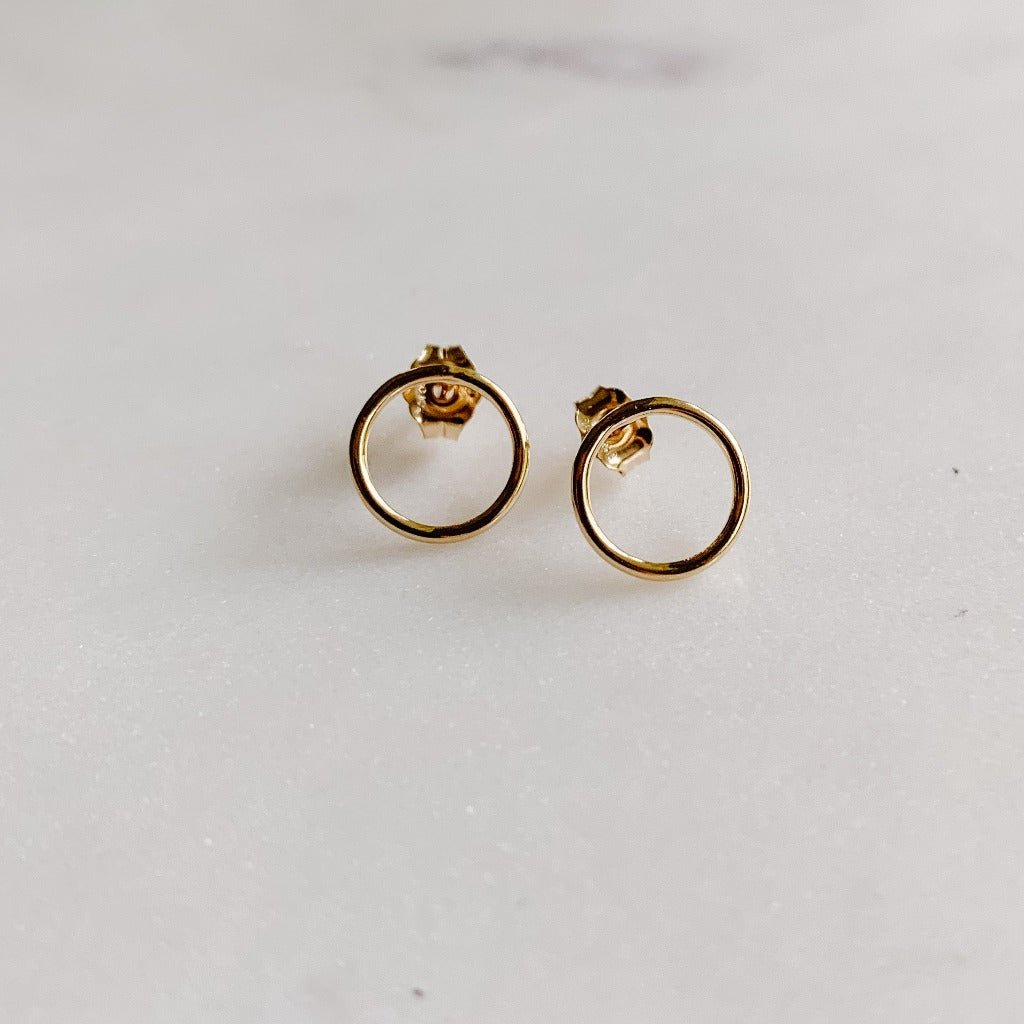 Stud Earrings 3-Pack Gold - Adorned by Ruth